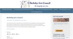 Desktop Screenshot of berkeleyartswv.org